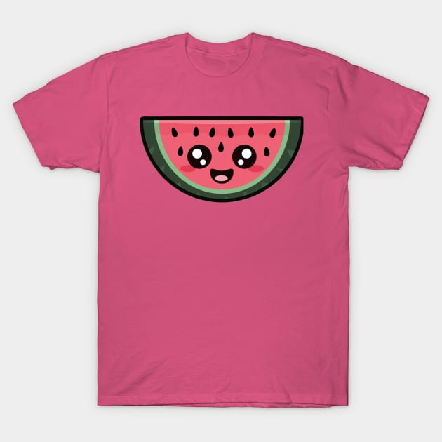 Kawaii Watermelon T-Shirt by KawaiiNir